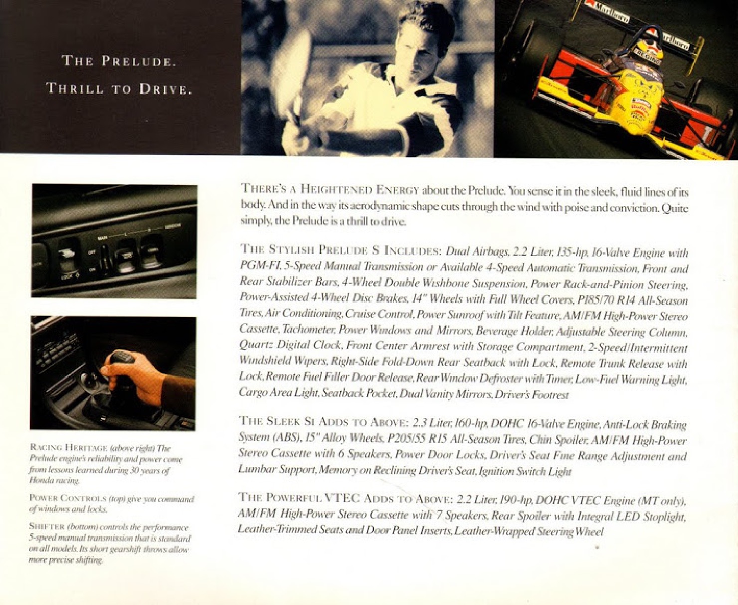 1996 Honda Brochure Page 6